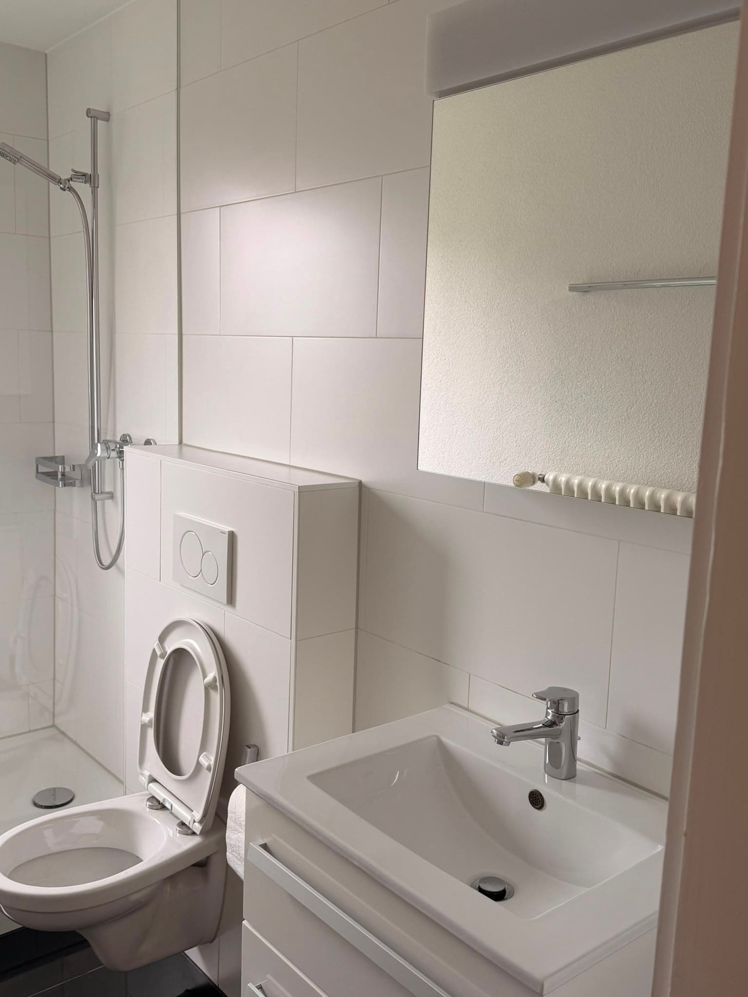 Gereinigtes Badezimmer